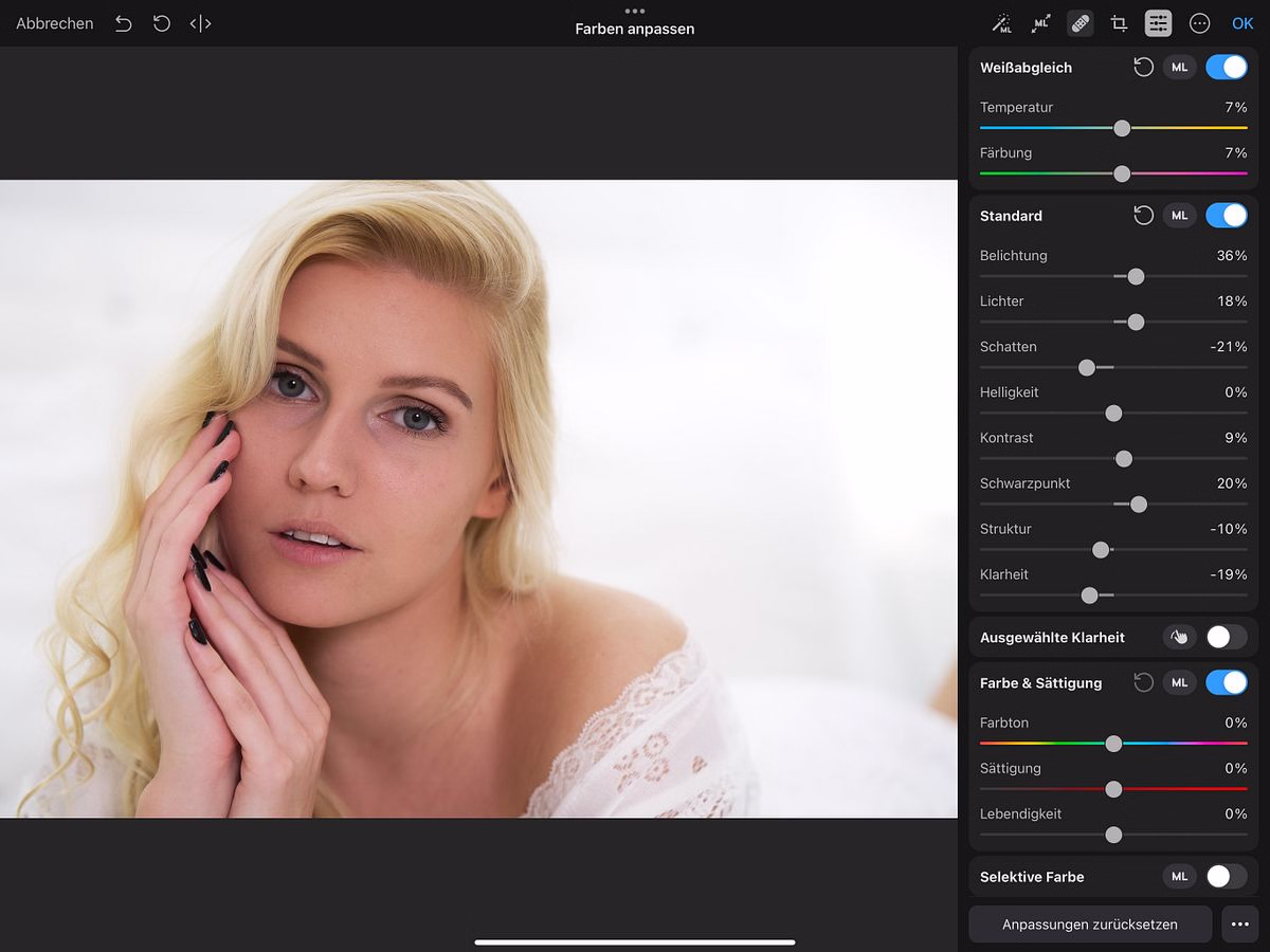 Photomator Screenshot